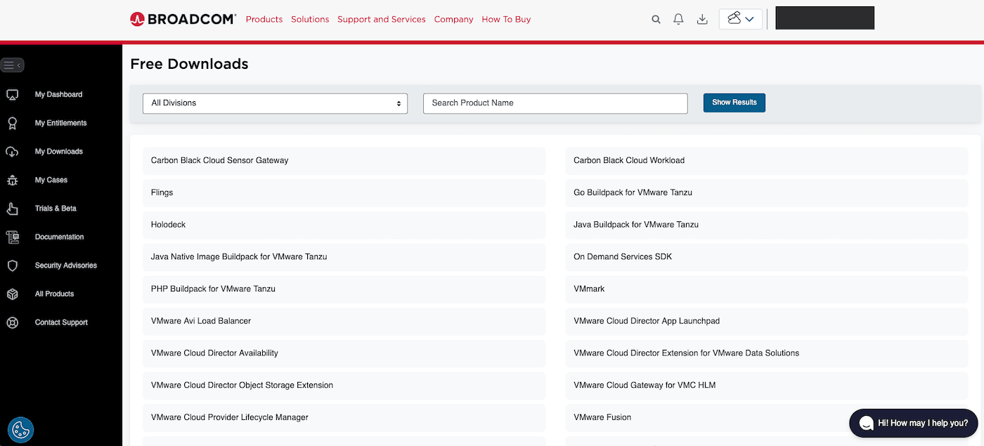 Broadcom Free Downloads
