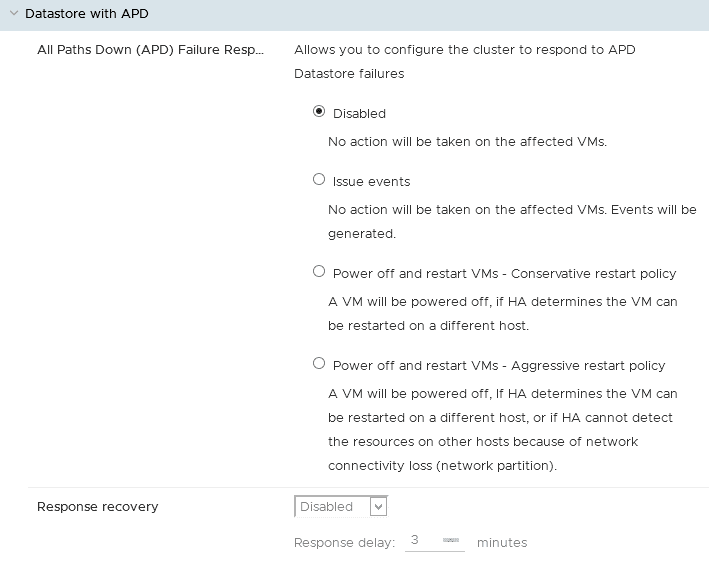 Datastore com APD