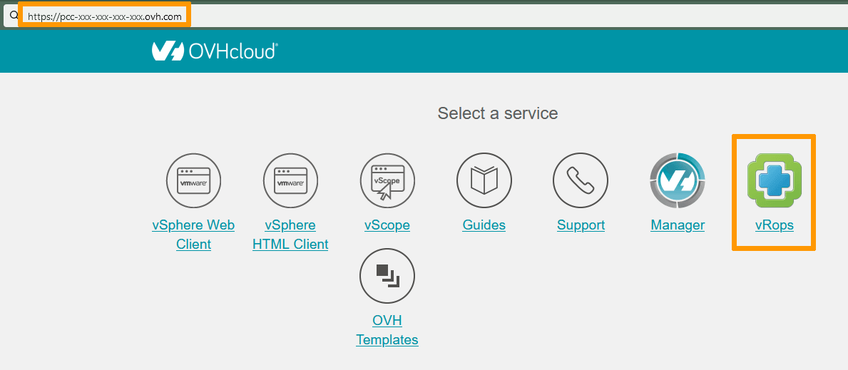 vROPS access