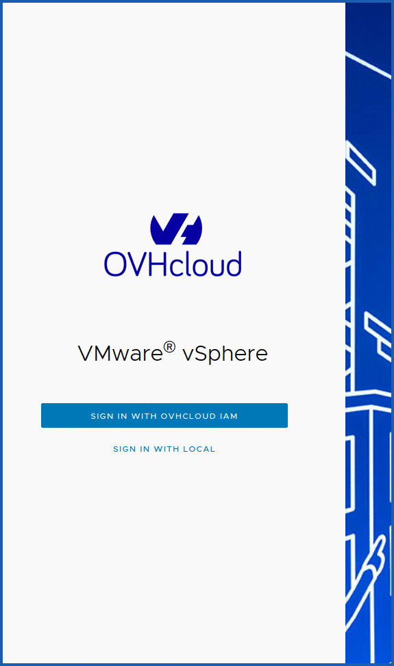 Connexion à l'interface vSphere HTML5
