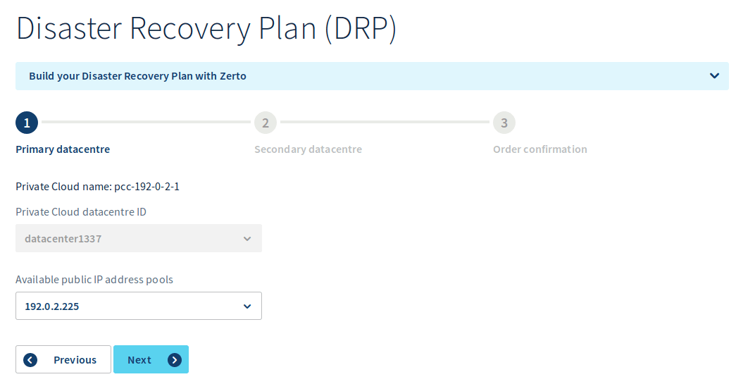 zerto ovh enable