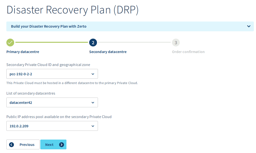 zerto ovh enable