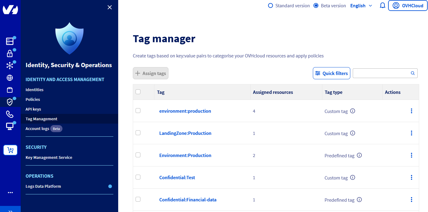 Tag Manager