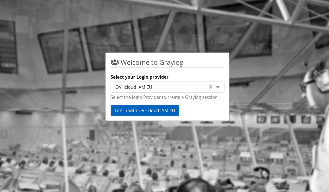 login Graylog