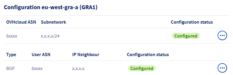 add routing configuration