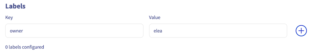 AI Deploy app labels