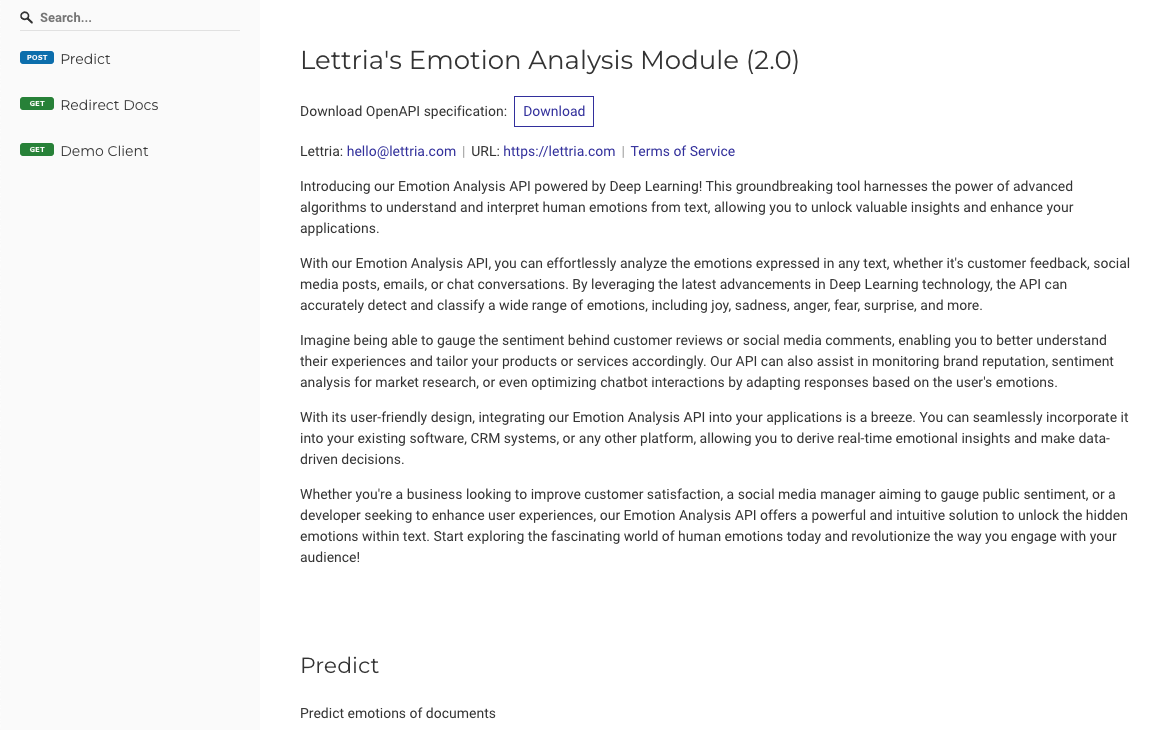 LettriaApi