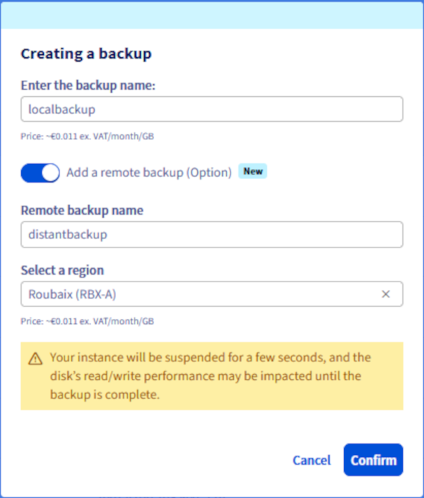 public-cloud-instance-backup