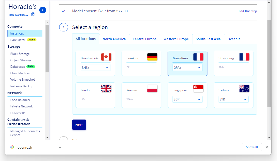 Setting-up a PCI gateway