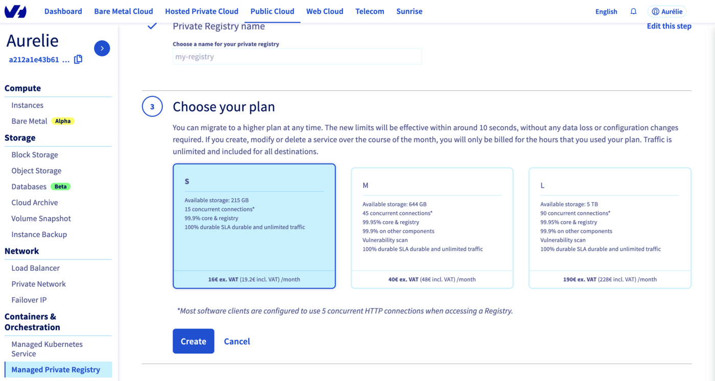 Create a Private Registry