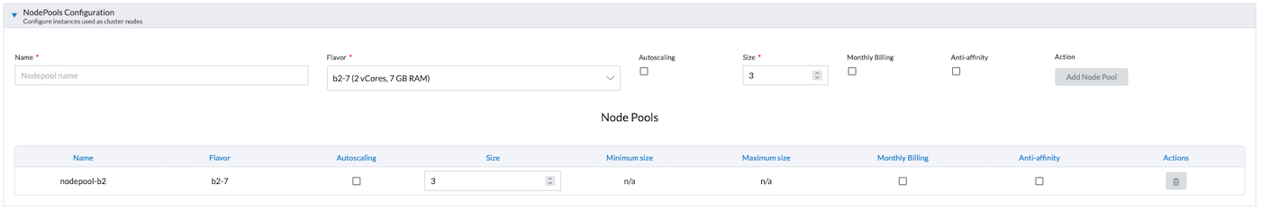 MKS Driver Cluster Configuration