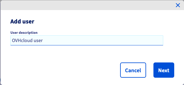 Add user