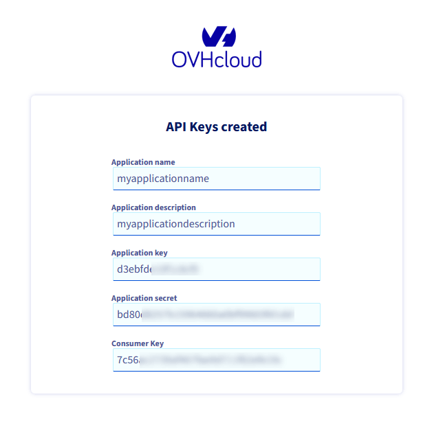 token created