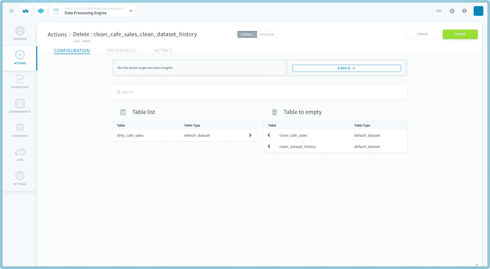 step 7 - Clean dataset using your own data processing workflow — Ai endpoints step (3)
