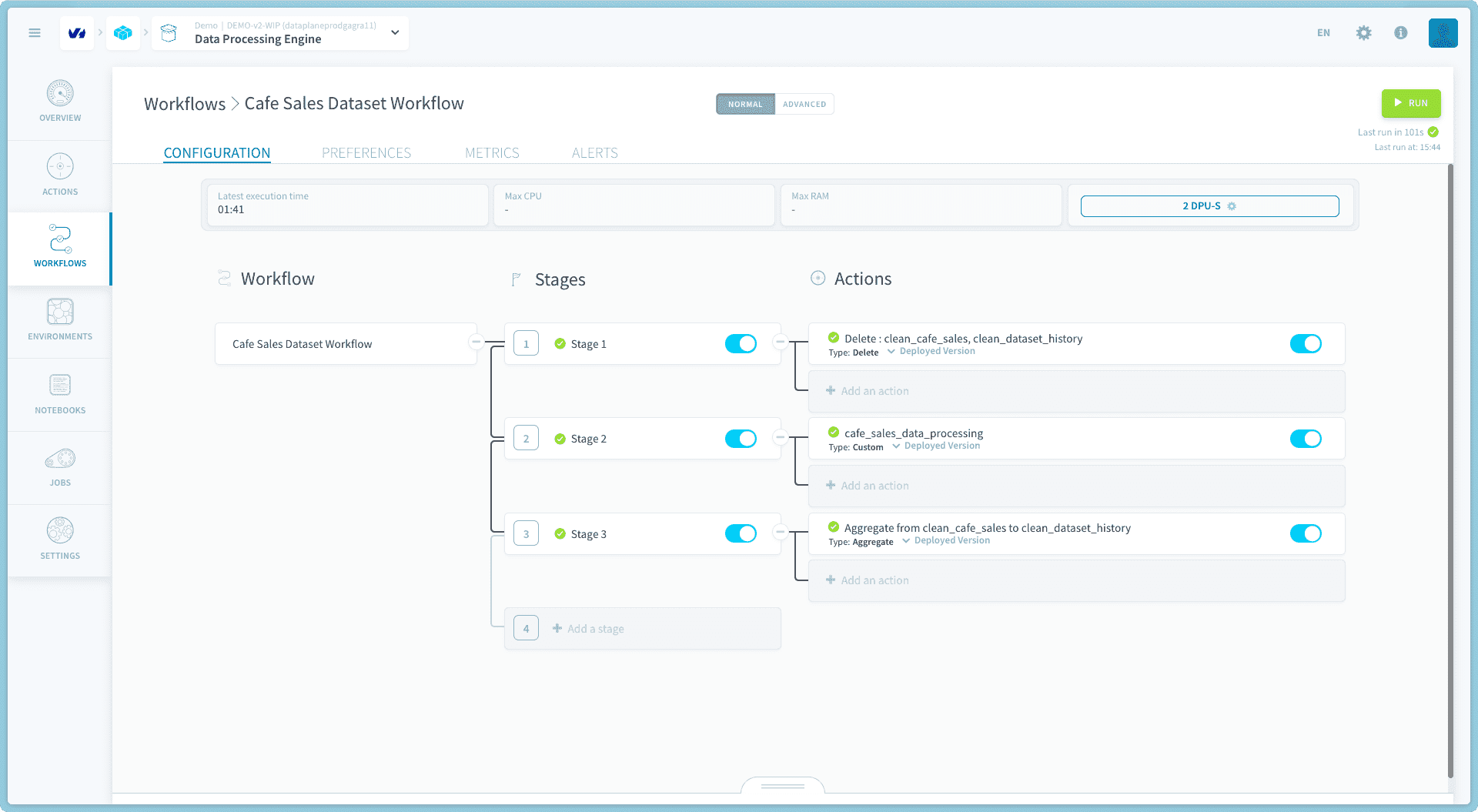 step 7 - Clean dataset using your own data processing workflow — Ai endpoints step (4)
