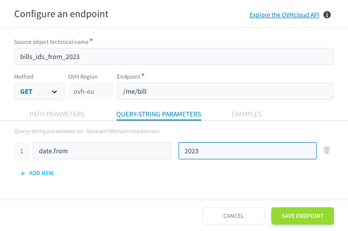 2.1. Retrieve Account Bills IDs — Billing guide endpoints (2)
