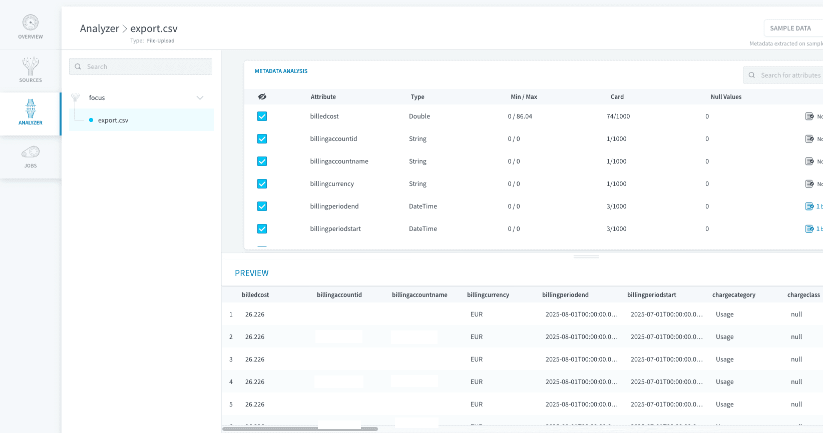 2.1. Create the Data Source — Datacatalog (3)