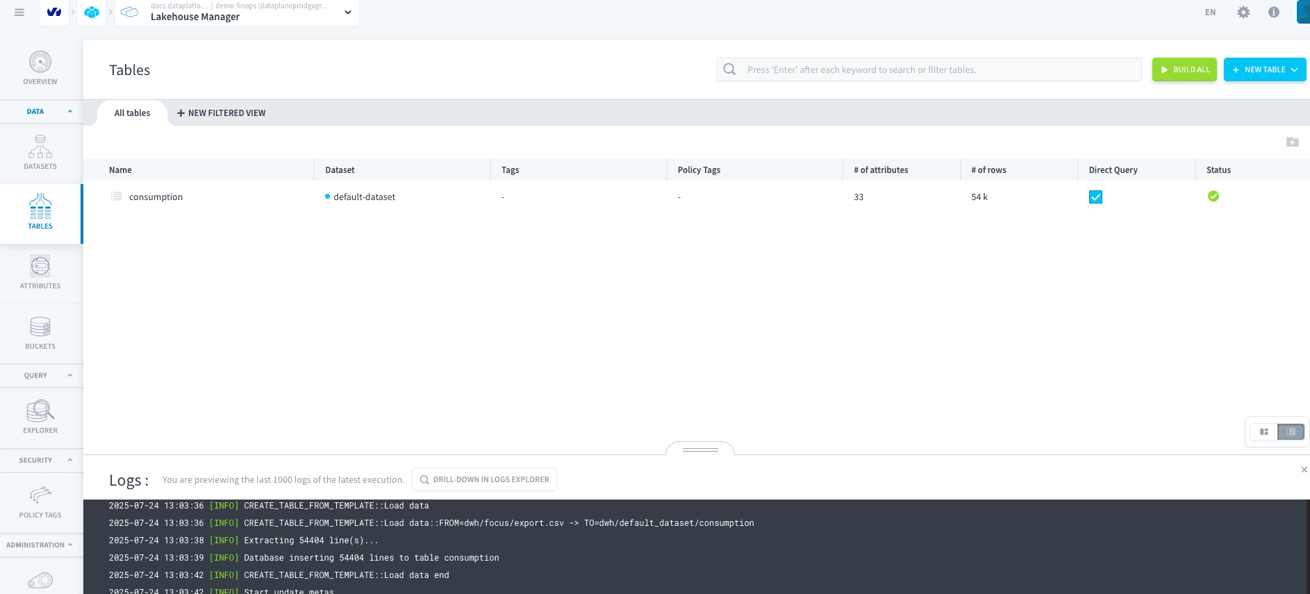 2.3. Load the data into the Lakehouse — Lakehouse (4)