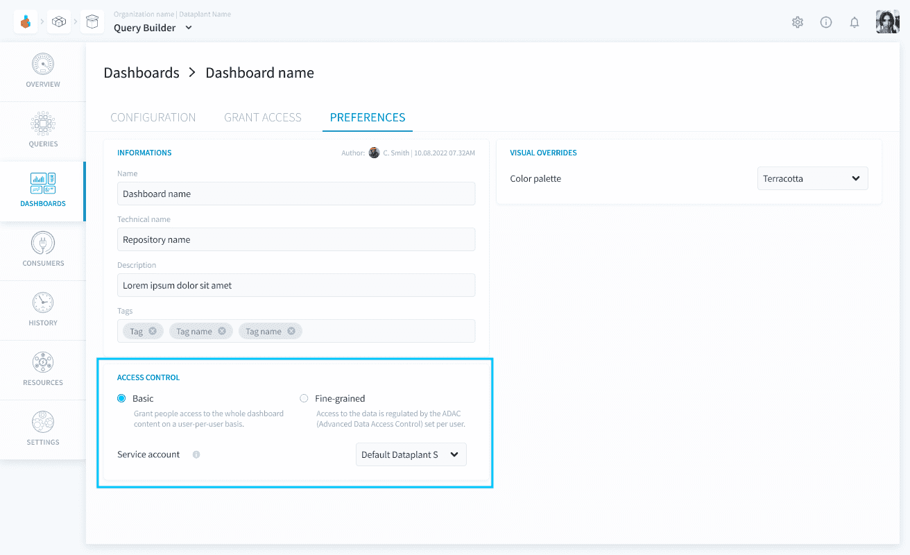 dashboards