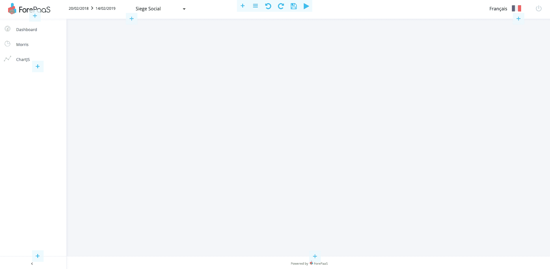 Add a link to your dashboard — App dashboard empty