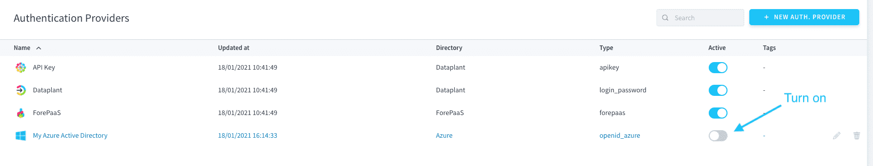 Set live — Auth active