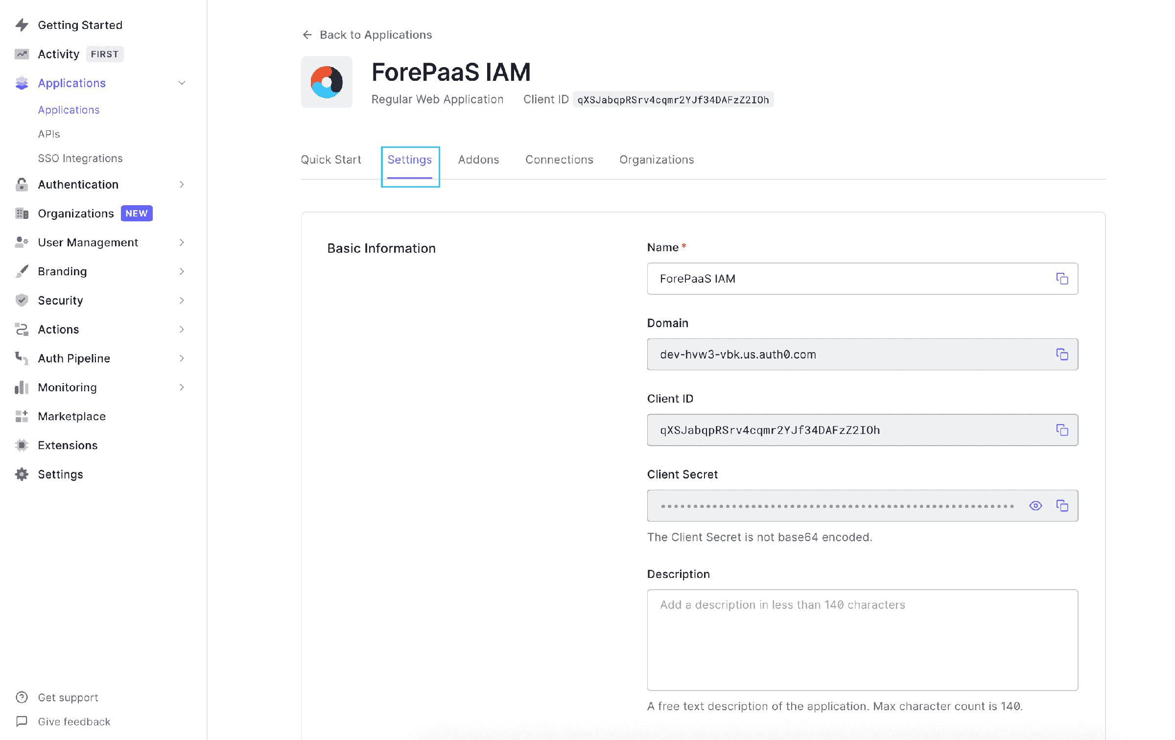 App registration