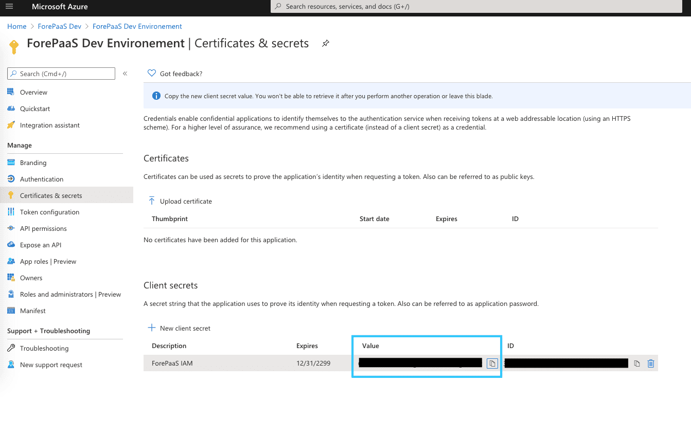 App registration