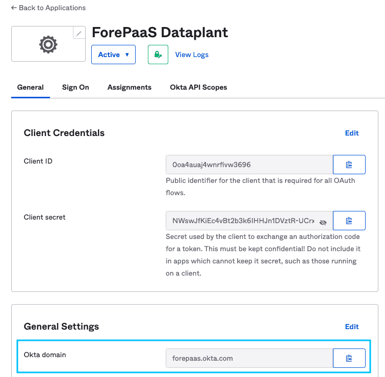 App registration