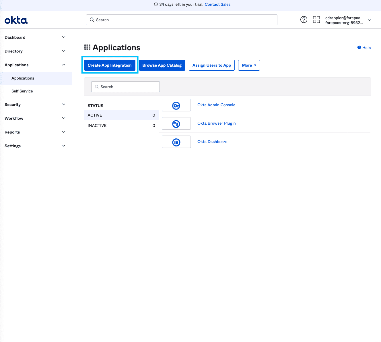App registration