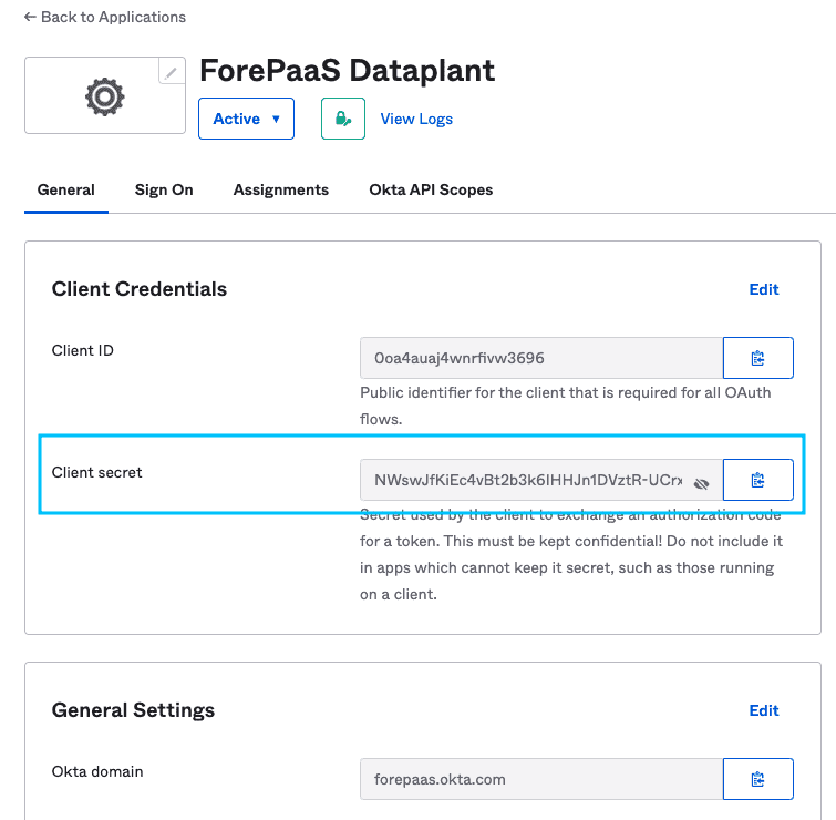 App registration