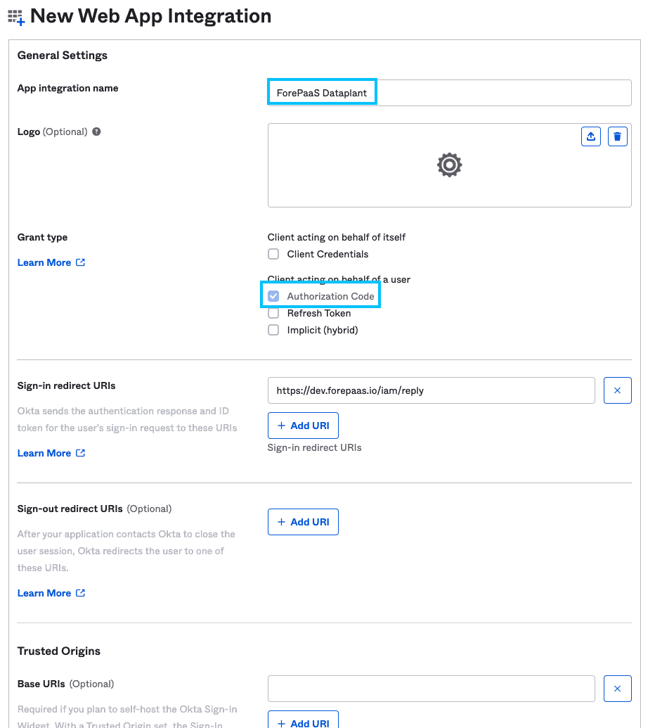 App registration