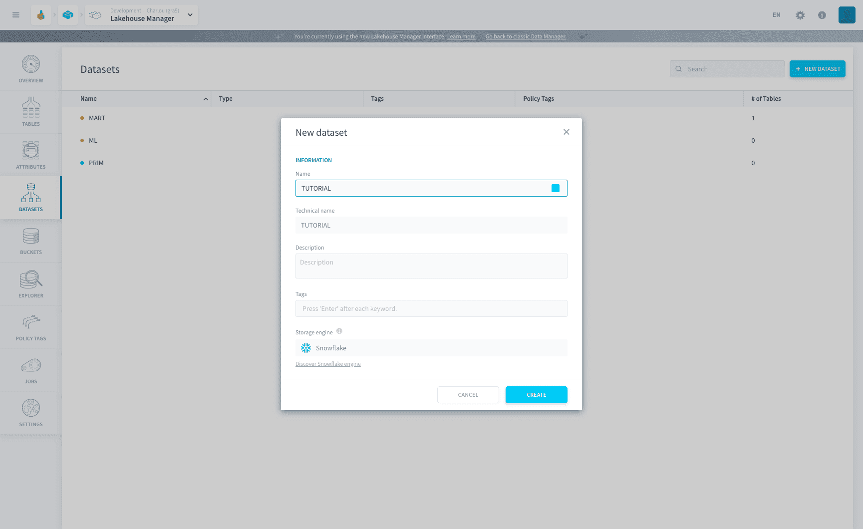 Standard Dataset — Datasets (2)
