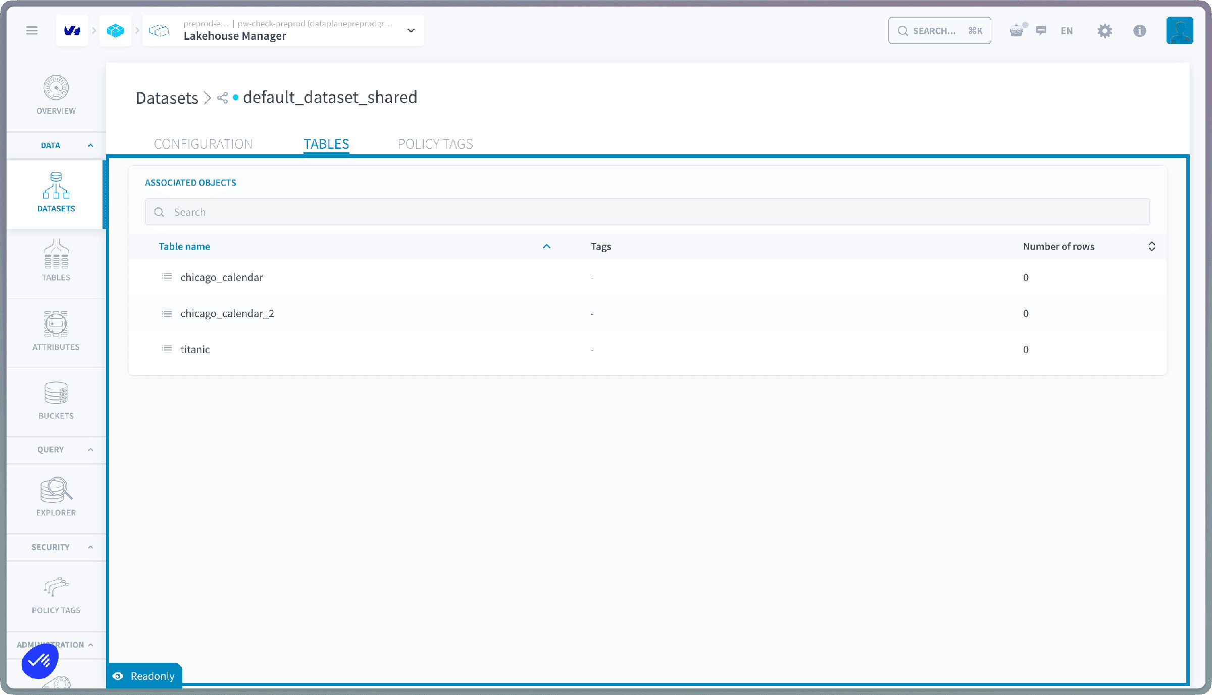On the receiving project — Share (2)