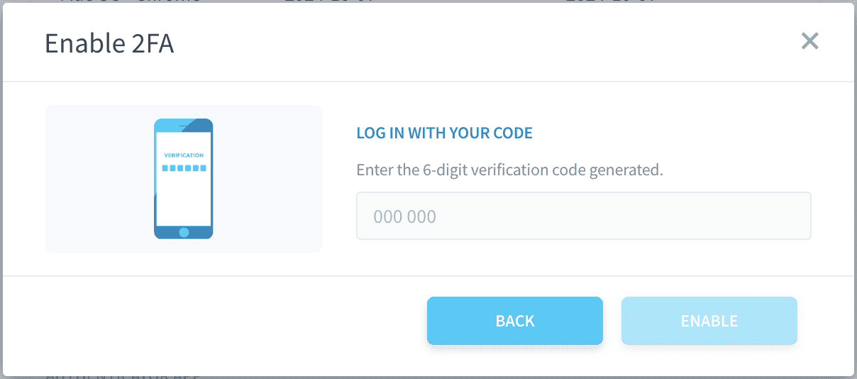 2FA Activated