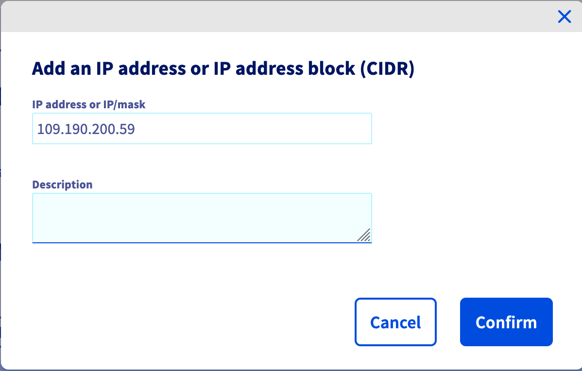 Add an IP