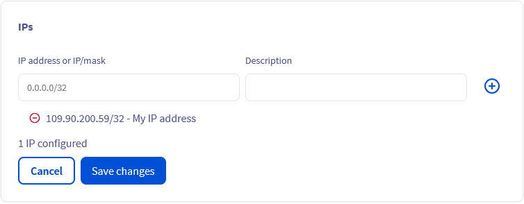 Add an IP
