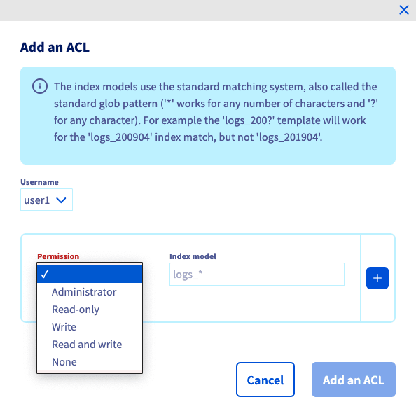 Define ACLs