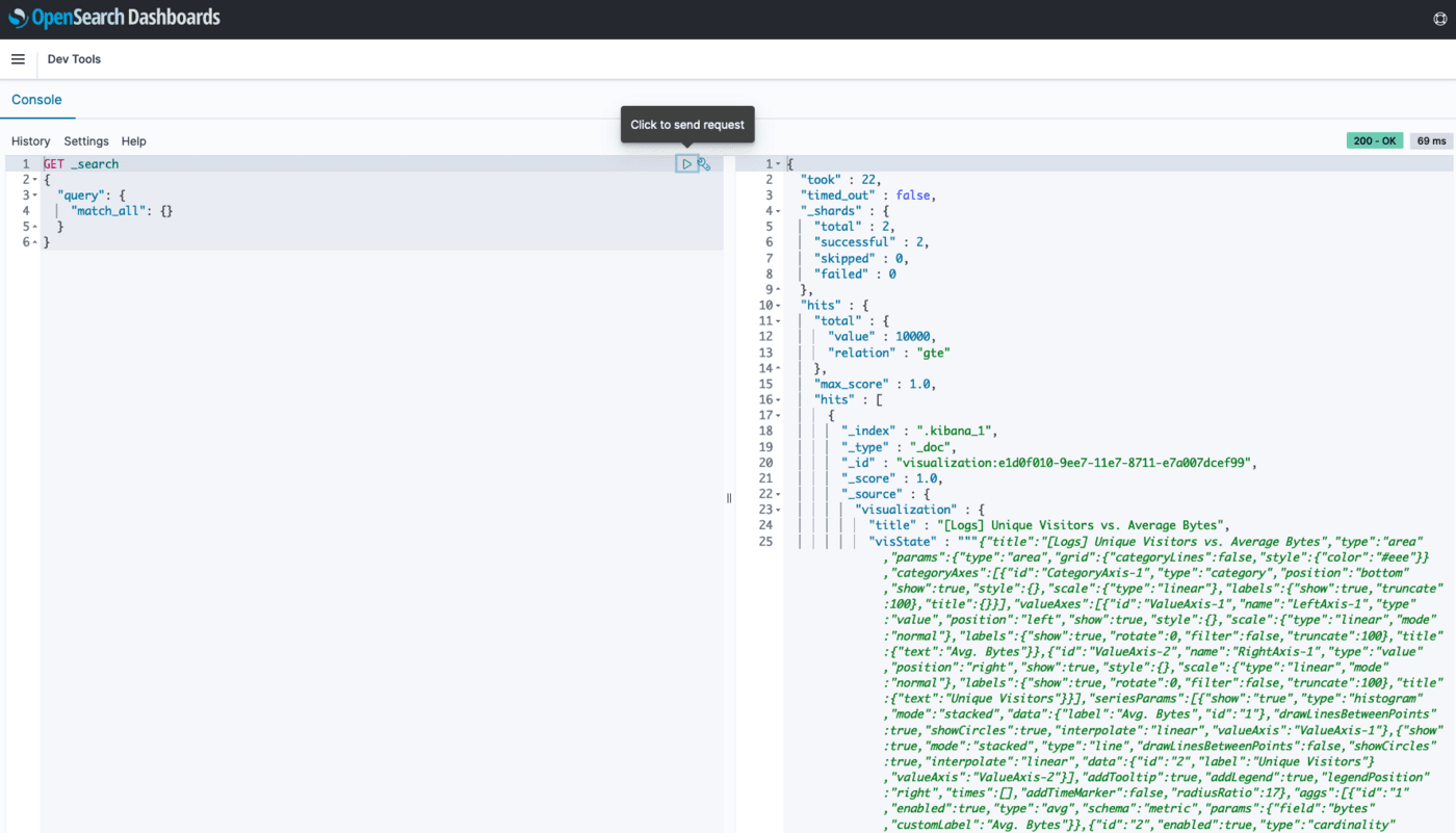 Kibana Console