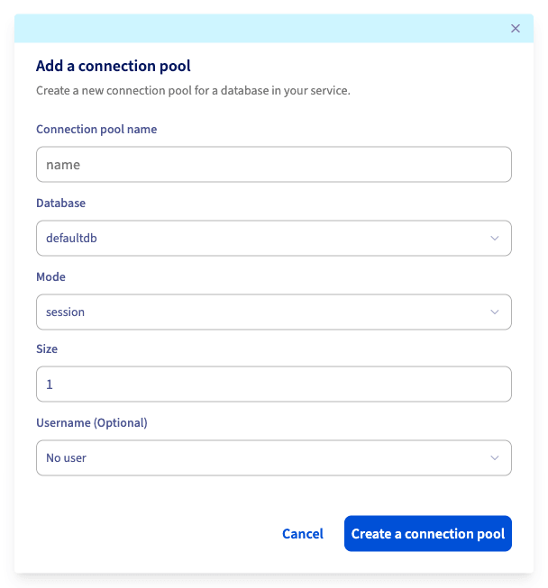 Add a pool