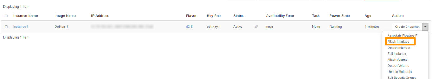 attach network
