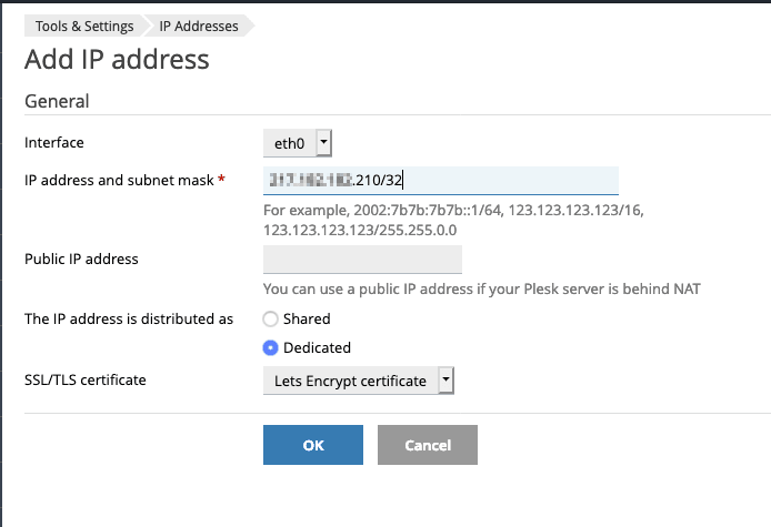 add ip information