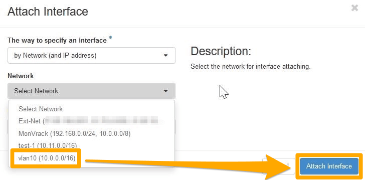 Horizon attach interface