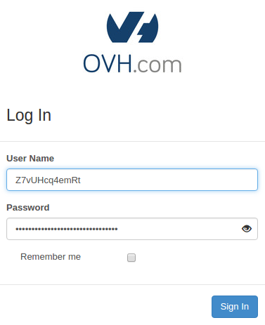 Logowanie do interfejsu Horizon