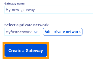 create gateway