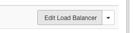 Edit Load Balancer Button