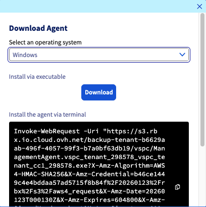 Backup Agent Schritt 13