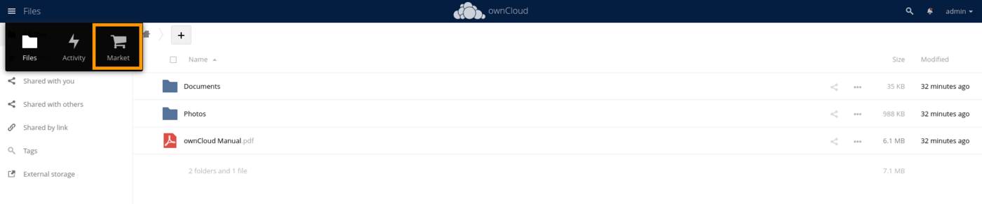 Owncloud open Market