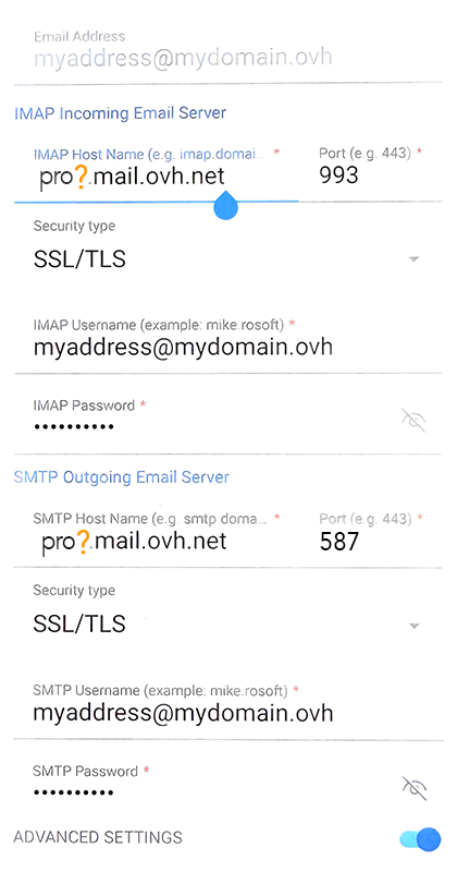outlook android email pro