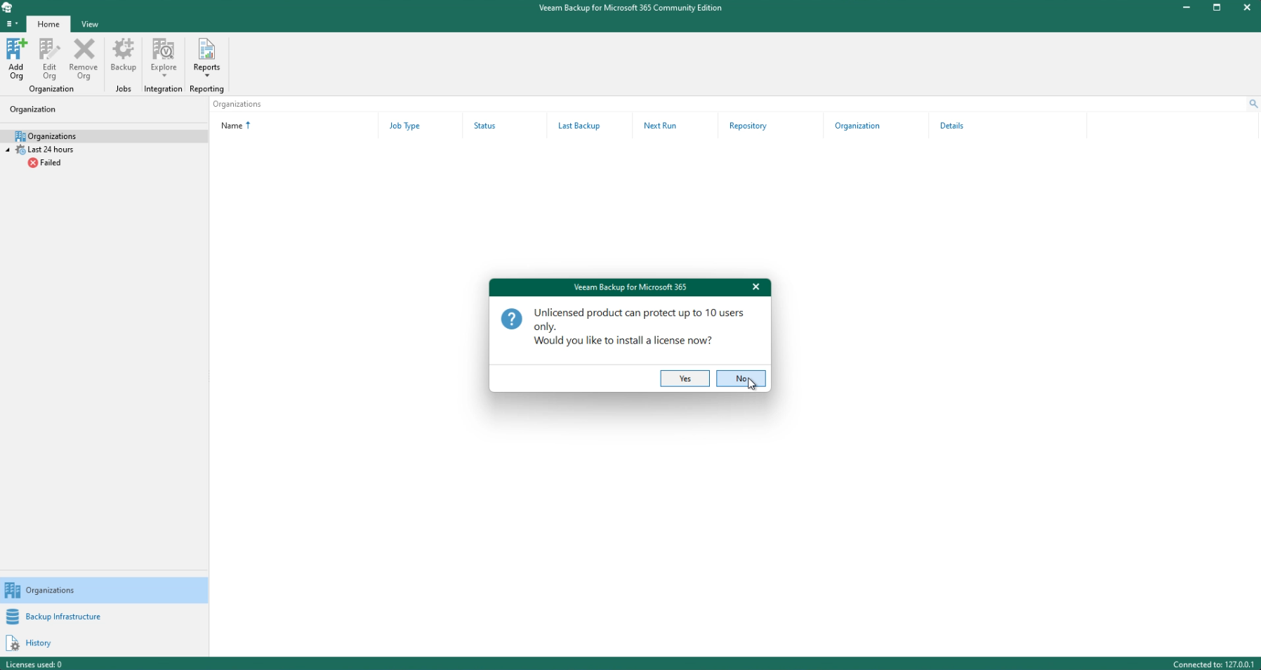 veeam backup exchange