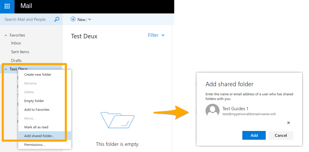 Delegación de permisos